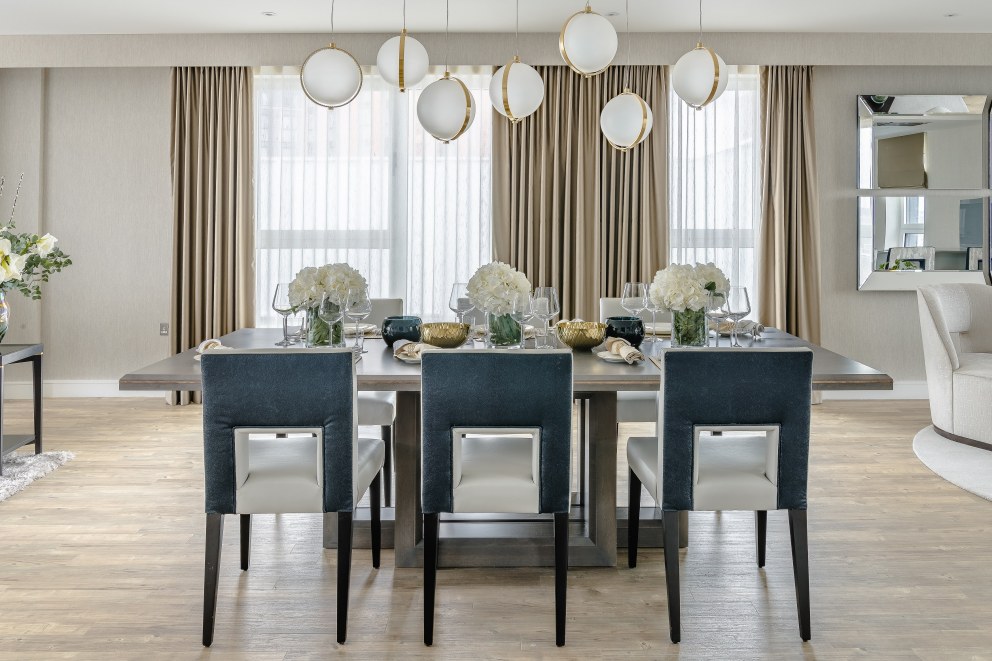 Nine Elms | Dining room | Interior Designers